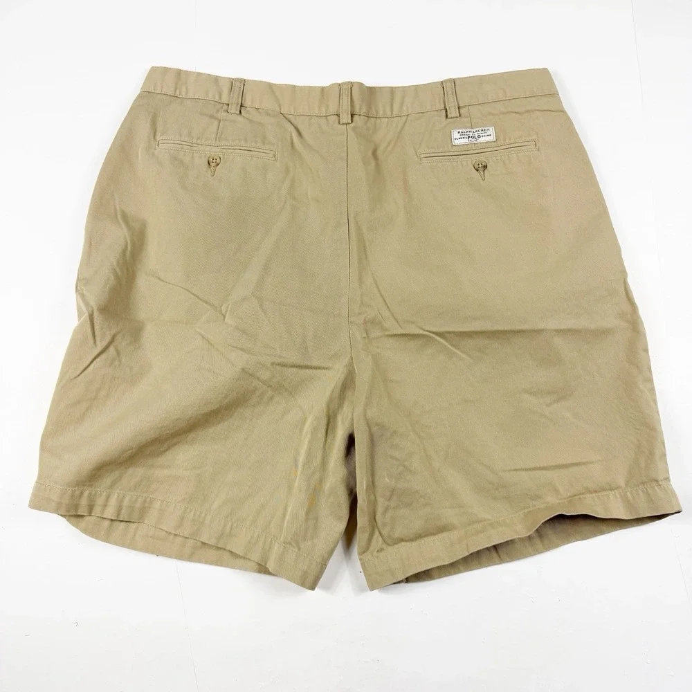 Polo Ralp Lauren Men's Tan Tyler Shorts Big Size‎ 40